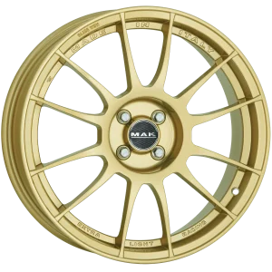 Mak Wheels – XLR – Gold – 16″x7″ 34mm – All weather Wheels – F7060XNGO34AX
